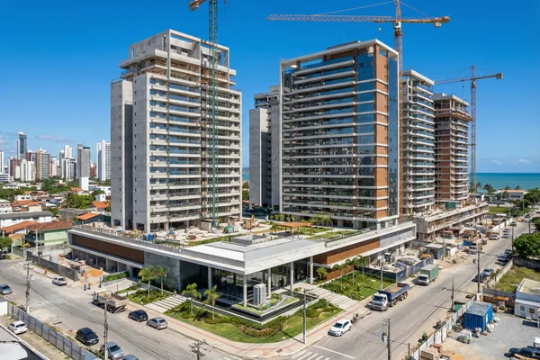 Residential development under construction